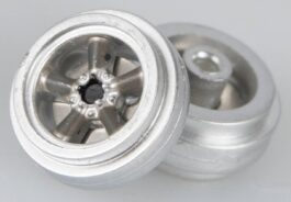 Pioneer Front Wheels - Silver/Grey 2pcs