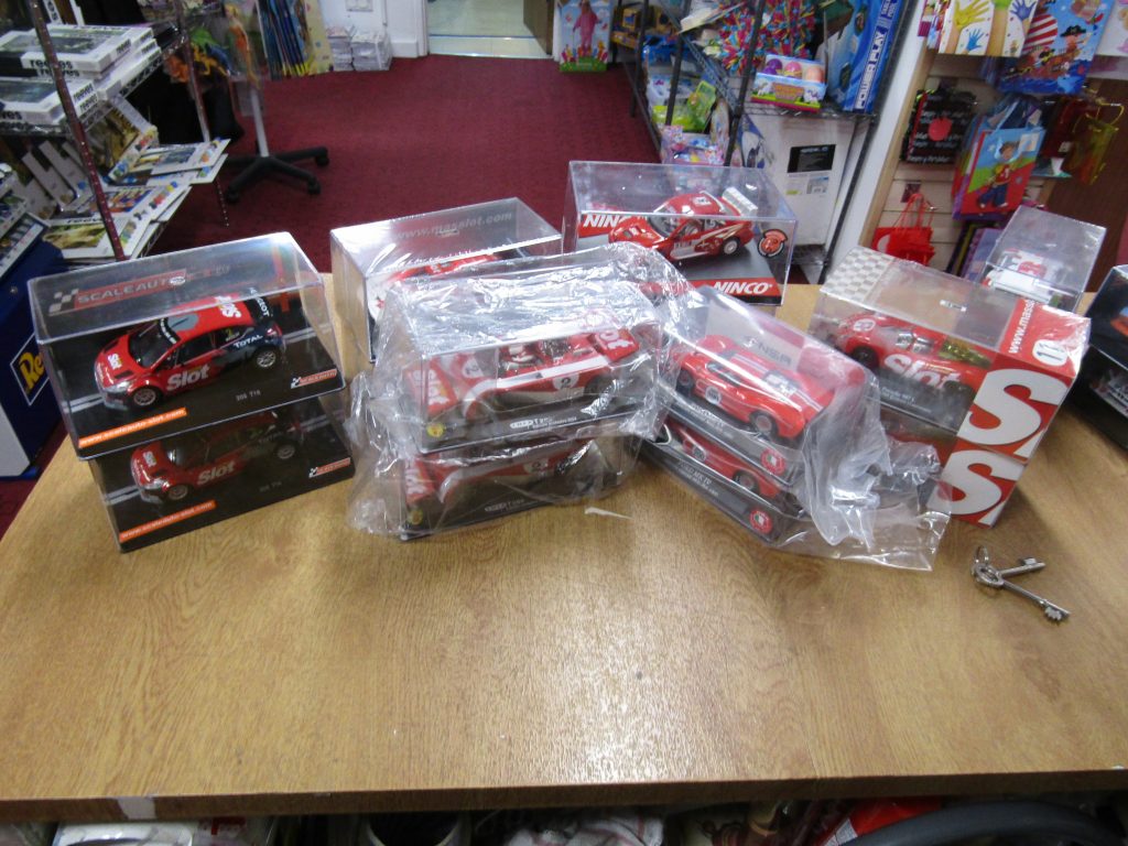 Bumper crop of Mas slot cars