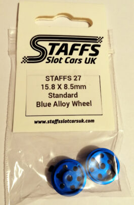 STAFFS 27 Blue alloy wheel