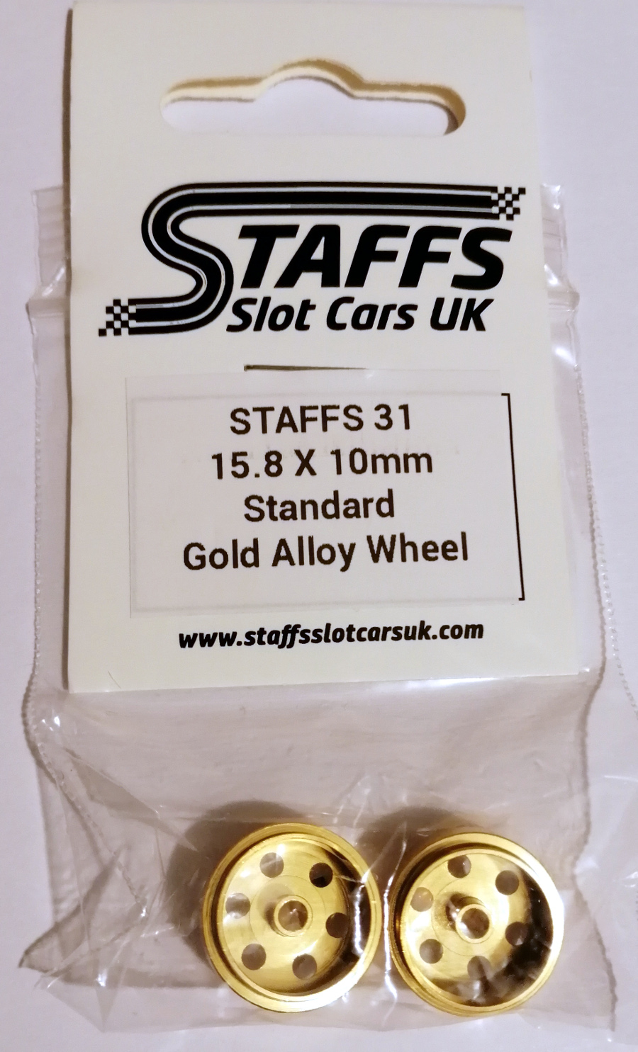 Staffs 31 Gold while