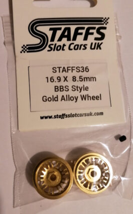 STAFFS 36 Gold BBS Alloy wheel