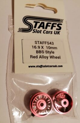 STAFFS 43 Alloy Wheel Red