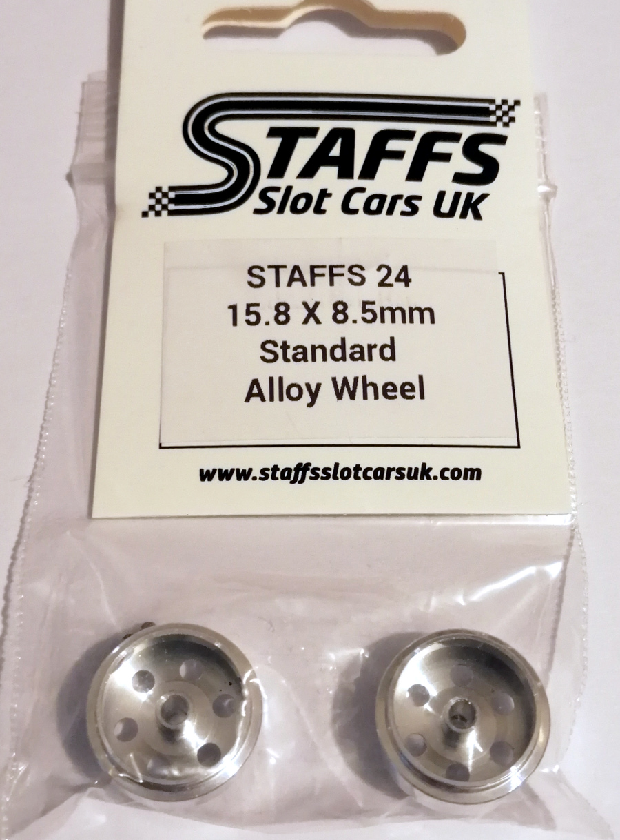 Staffs 24 15 .8 8.5 mm alloy wheels