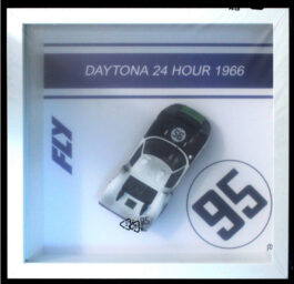 Framed Weathered GT40 Daytona 1966 No.95 "FLYFR2013"