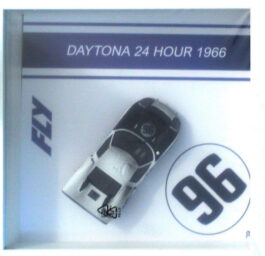 Framed Weathered GT40 Daytona 1966 No.96 "FLYFR2014"